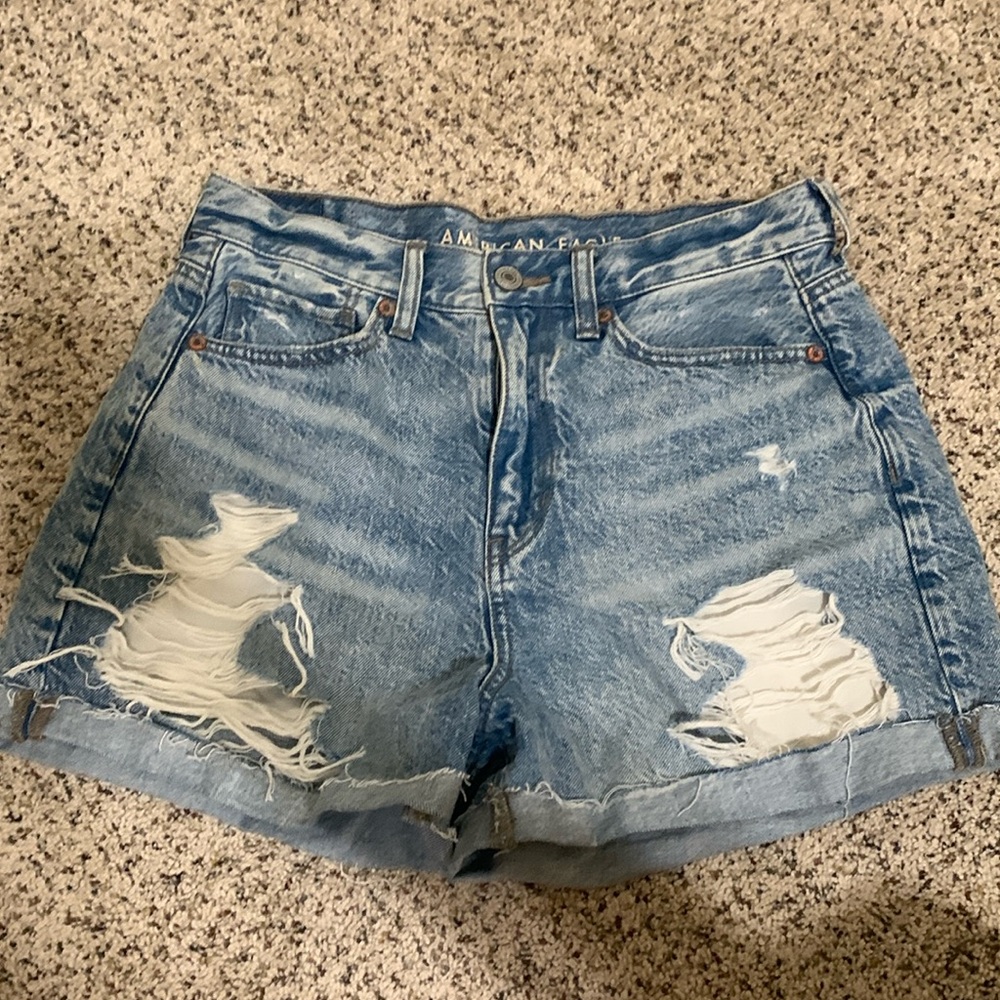 American Eagles Blue Jean Shorts Size:4